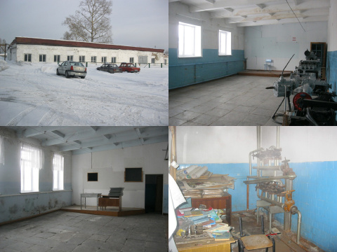 Объекты недвижимости: гараж 272,2 кв.м, лаборатория 132,2 кв.м, мастерские 728,4 кв.м с земельным участком пл.6748 кв.м Объекты недвижимости: гараж 272,2 кв.м, лаборатория 132,2 кв.м, мастерские 728,4 кв.м с земельным участком пл.6748 кв.м